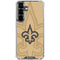 NFL New Orleans Saints Double Vision Galaxy S26 Clear Case