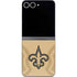 NFL New Orleans Saints Double Vision Galaxy Z Flip6 Skin