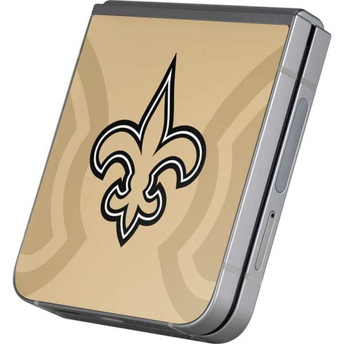 NFL New Orleans Saints Double Vision Galaxy Z Flip6 Skin