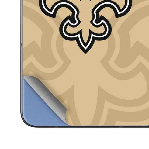 NFL New Orleans Saints Double Vision Galaxy Z Fold5 5G Skin