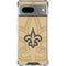 NFL New Orleans Saints Double Vision Google Pixel 8a Clear Case