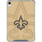 NFL New Orleans Saints Double Vision iPad 11th Gen (2025) Clear Case