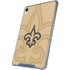 NFL New Orleans Saints Double Vision iPad 11th Gen (2025) Clear Case