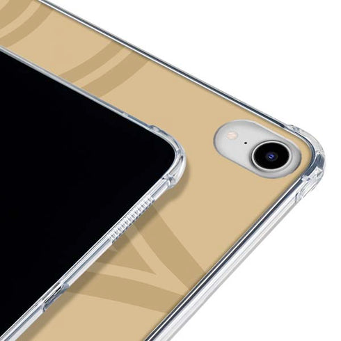 NFL New Orleans Saints Double Vision iPad 11th Gen (2025) Clear Case