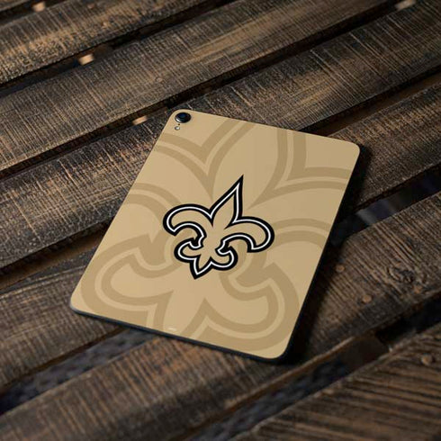 NFL New Orleans Saints Double Vision Apple iPad Pro Skin