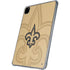 NFL New Orleans Saints Double Vision iPad Pro 11in (2024) Clear Case