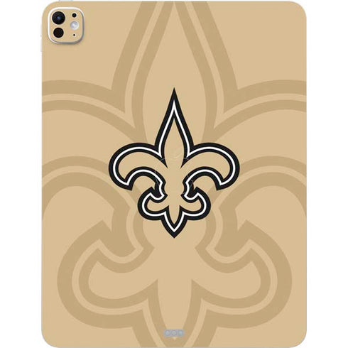 NFL New Orleans Saints Double Vision iPad Pro 13in M4 (2024) Skin