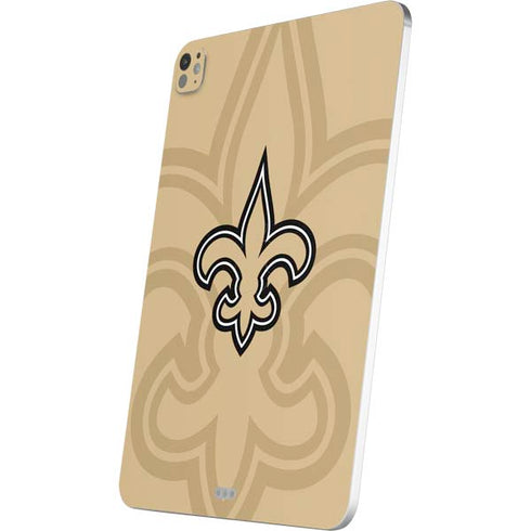 NFL New Orleans Saints Double Vision iPad Pro 13in M4 (2024) Skin