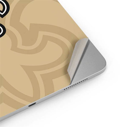 NFL New Orleans Saints Double Vision iPad Pro 13in M4 (2024) Skin