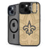 NFL New Orleans Saints Double Vision iPhone 14 Plus Kickstand Case
