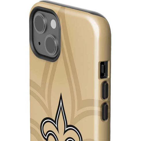 NFL New Orleans Saints Double Vision iPhone 15 Impact Case