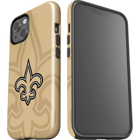 NFL New Orleans Saints Double Vision iPhone 15 Impact Case