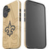 NFL New Orleans Saints Double Vision iPhone 16 Plus Impact Case