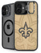 NFL New Orleans Saints Double Vision iPhone 16 Plus Kickstand Case