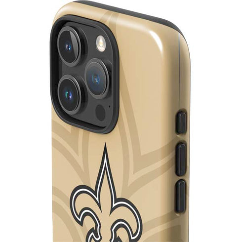 NFL New Orleans Saints Double Vision iPhone 16 Pro Impact Case