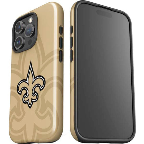 NFL New Orleans Saints Double Vision iPhone 16 Pro Impact Case