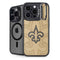 NFL New Orleans Saints Double Vision iPhone 16 Pro Kickstand Case