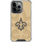 NFL New Orleans Saints Double Vision iPhone 16 Pro Max Clear Case
