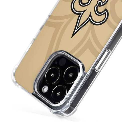 NFL New Orleans Saints Double Vision iPhone 16 Pro Max MagSafe Case