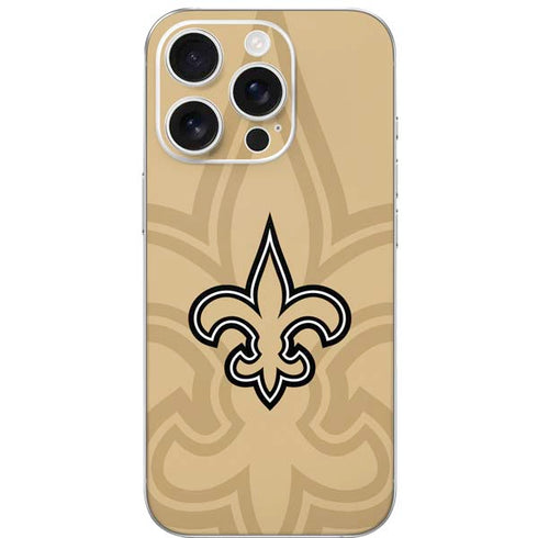 NFL New Orleans Saints Double Vision iPhone 16 Pro Skin
