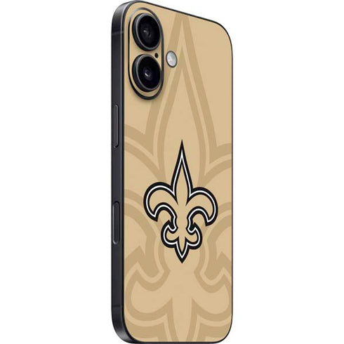 NFL New Orleans Saints Double Vision iPhone 16 Skin