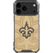 NFL New Orleans Saints Double Vision iPhone 18 Pro Max Clear Case