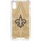 NFL New Orleans Saints Double Vision iPhone XS Clear Case