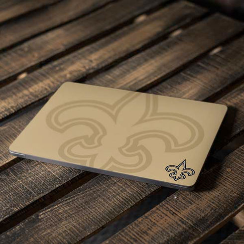 NFL New Orleans Saints Double Vision Apple MacBook Air Skin