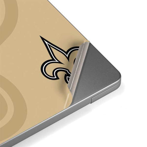 NFL New Orleans Saints Double Vision Apple MacBook Pro 14-inch Skin