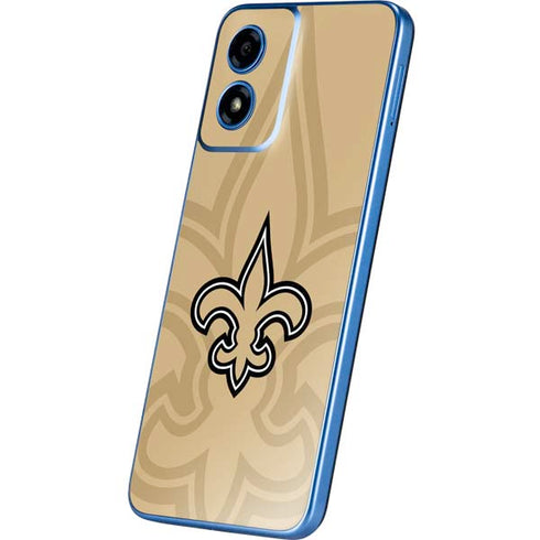 NFL New Orleans Saints Double Vision Moto G Play 4G (2024) Skin