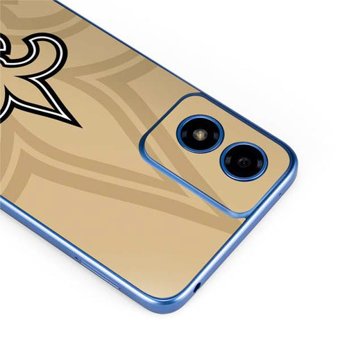 NFL New Orleans Saints Double Vision Moto G Play 4G (2024) Skin