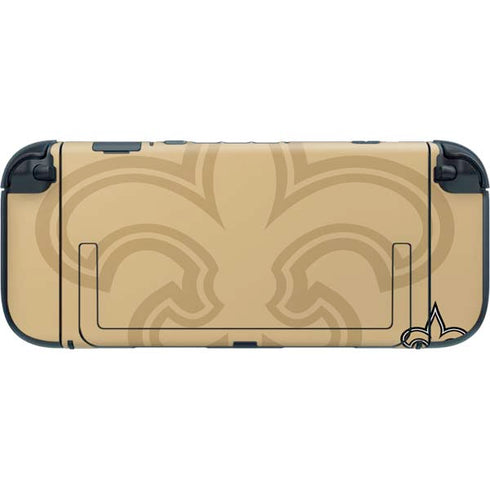 NFL New Orleans Saints Double Vision Nintendo Switch 2 (2025) with Joy-Con Skin