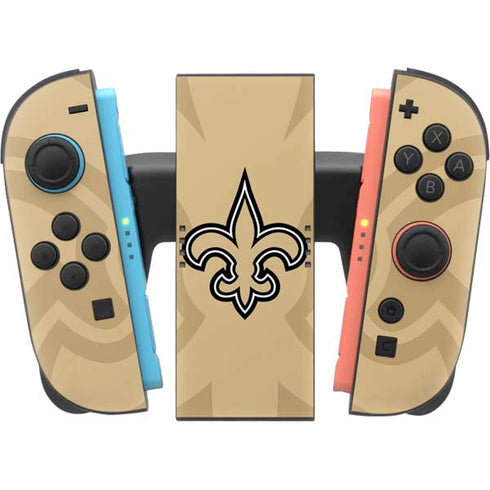 NFL New Orleans Saints Double Vision Nintendo Switch 2 (2025) Joy-Con Controller Skin