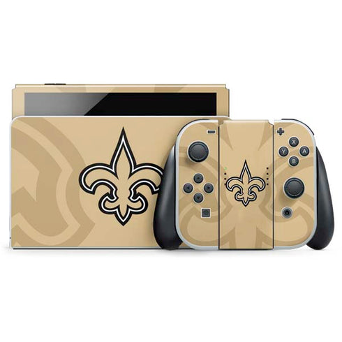 NFL New Orleans Saints Double Vision Nintendo Skins