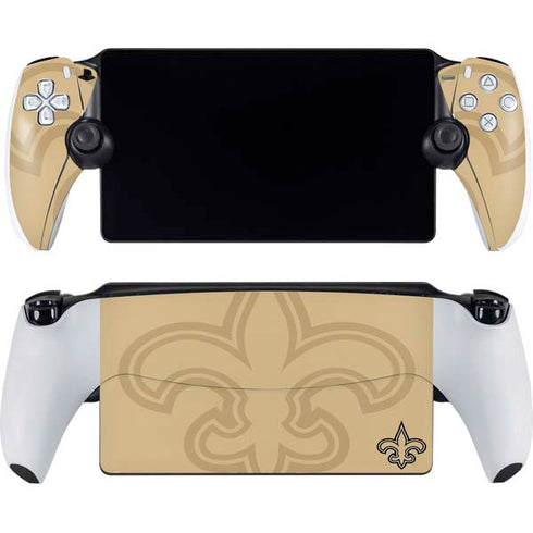 NFL New Orleans Saints Double Vision PlayStation Portal Remote Player Skin