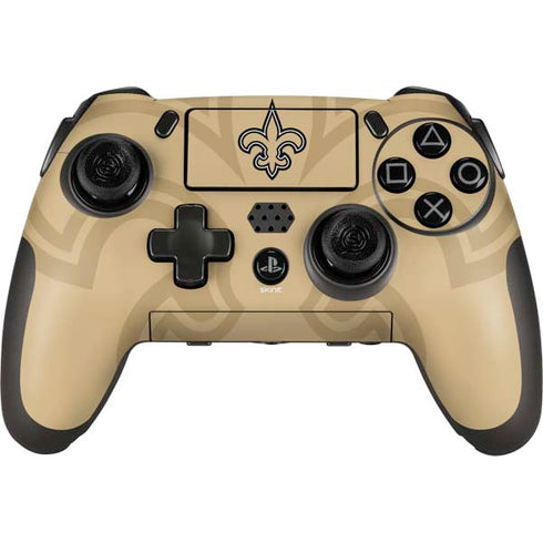 NFL New Orleans Saints Double Vision PlayStation Scuf Vantage 2 Controller Skin