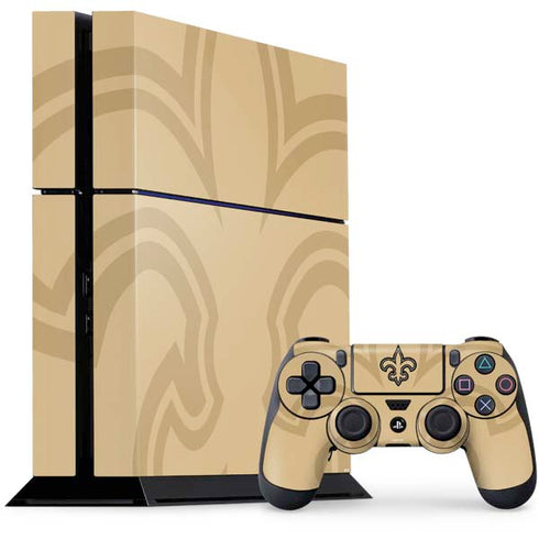 NFL New Orleans Saints Double Vision PlayStation PS4 Skins
