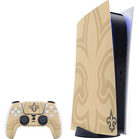 NFL New Orleans Saints Double Vision PlayStation PS5 Skins