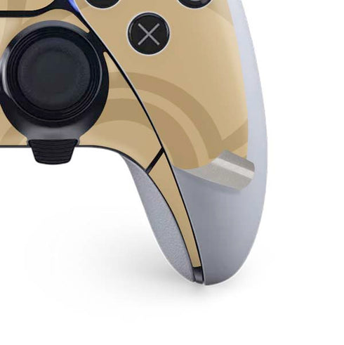 NFL New Orleans Saints Double Vision PS5 DualSense Edge Pro Controller Skin