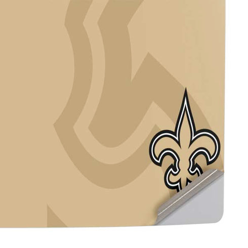 NFL New Orleans Saints Double Vision PS5 Pro Console Skin