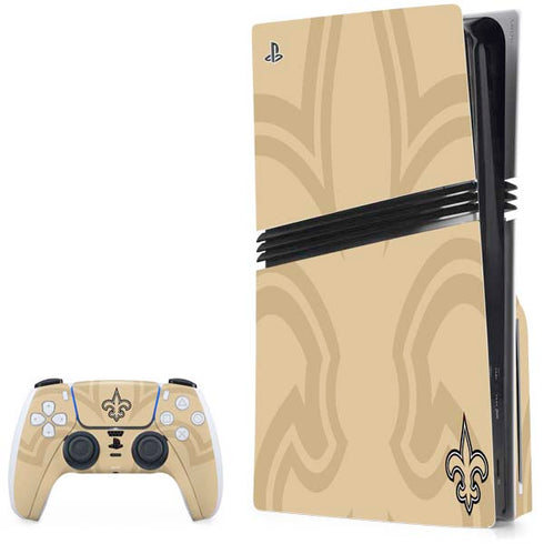 NFL New Orleans Saints Double Vision PlayStation PS5 Skins