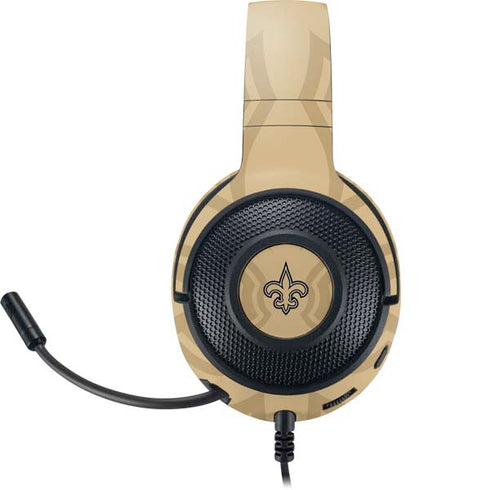 NFL New Orleans Saints Double Vision Razer Kraken X Skin