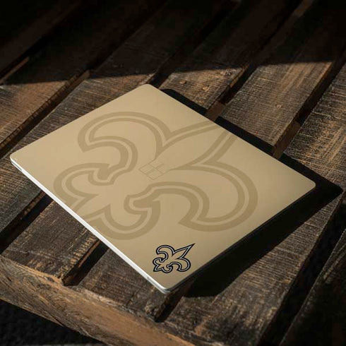 NFL New Orleans Saints Double Vision Surface Laptop 3 13.5in Skin