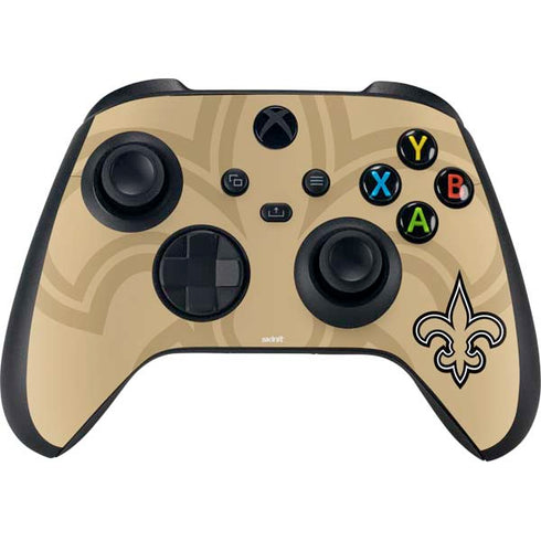 NFL New Orleans Saints Double Vision Xbox Series X Controller Skin