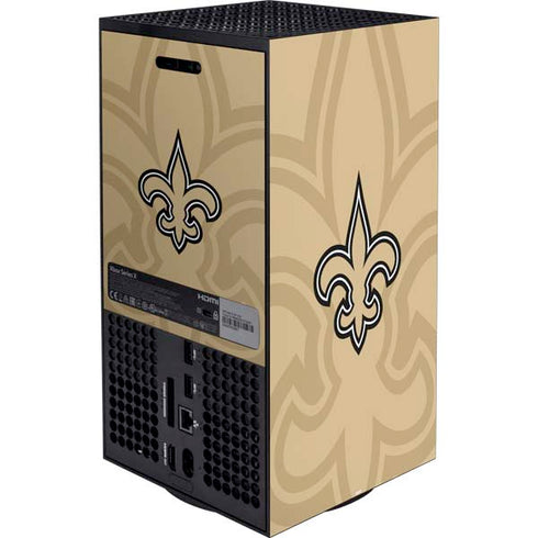 NFL New Orleans Saints Double Vision XBox Series X Digital Edition Bundle Skin