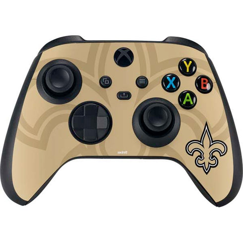 NFL New Orleans Saints Double Vision XBox Series X Digital Edition Bundle Skin
