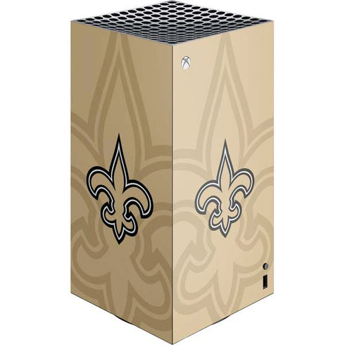 NFL New Orleans Saints Double Vision XBox Series X Digital Edition Console Skin