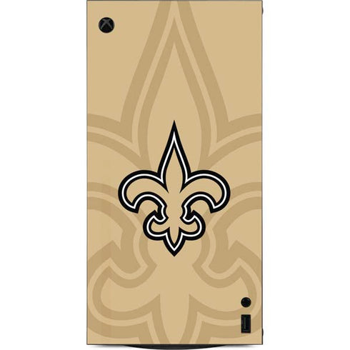 NFL New Orleans Saints Double Vision XBox Series X Digital Edition Console Skin