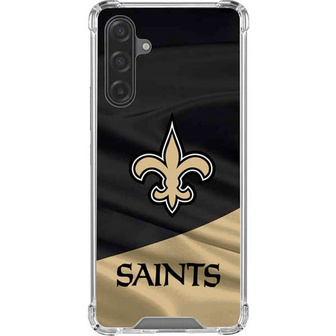 NFL New Orleans Saints Galaxy A17 Clear Case