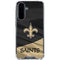 NFL New Orleans Saints Galaxy A36 5G Clear Case